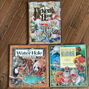 Graeme Base Author Hardcover Book Set: